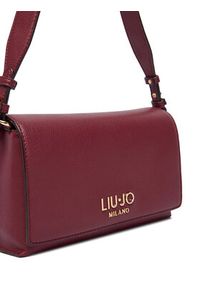 Liu Jo Torebka Ecs S Crossbody EAF5224 E0058 Bordowy. Kolor: czerwony. Materiał: skórzane #4