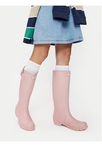 Hunter Kalosze HFW-006 Różowy. Kolor: różowy. Materiał: kauczuk #6