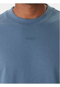 Hugo - HUGO T-Shirt Dapolino 50488330 Niebieski Relaxed Fit. Kolor: niebieski. Materiał: bawełna #3
