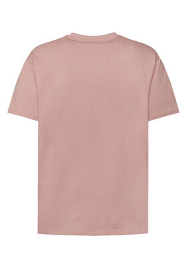 Napapijri T-Shirt Salis NP0A4H8D Różowy Regular Fit. Kolor: różowy. Materiał: bawełna