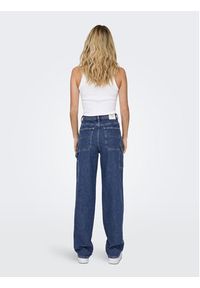 only - ONLY Jeansy 15271792 Niebieski Straight Fit. Kolor: niebieski