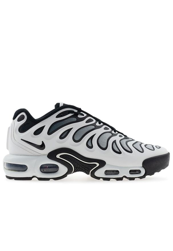 Buty męskie Nike Air Max Plus Drift FD4290-101 - szare. Kolor: szary. Materiał: guma, syntetyk, materiał. Szerokość cholewki: normalna. Sezon: lato. Model: Nike Air Max