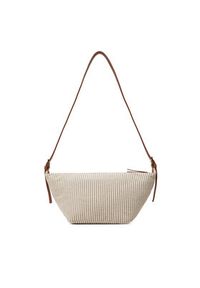 TOMMY HILFIGER - Tommy Hilfiger Torebka Th Premium Beach Le Sling Bag AW0AW17177 Beżowy. Kolor: beżowy