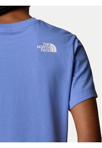 The North Face T-Shirt Simple Dome NF0A87U4 Niebieski Loose Fit. Kolor: niebieski. Materiał: bawełna, syntetyk #6