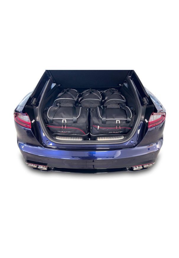 KJUST - Torby Do Bagażnika Kia Stinger 2017-2023 5Szt Kjust. Kolor: czarny. Styl: sportowy