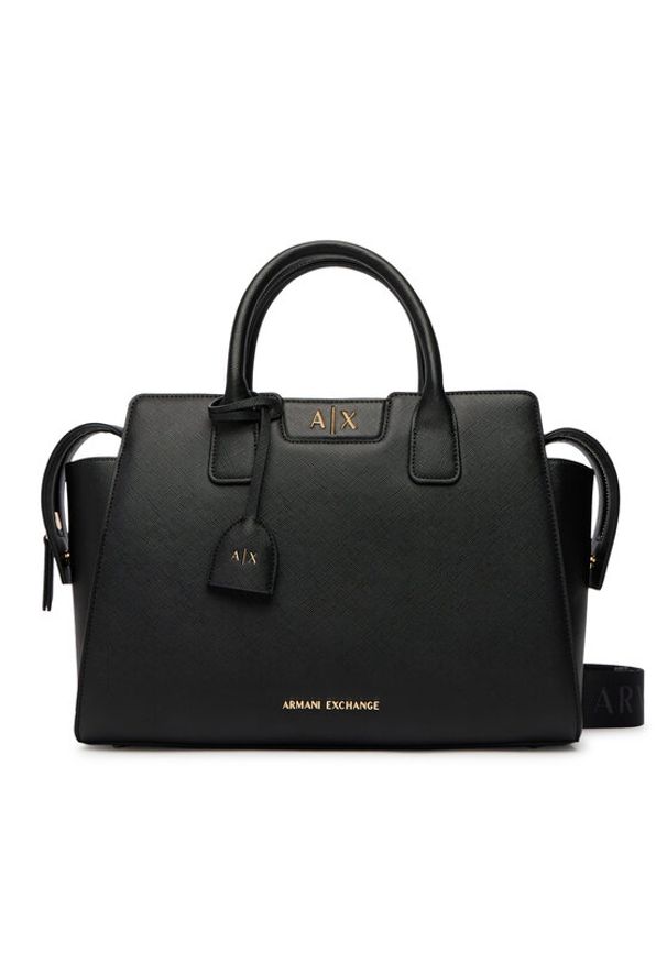 Armani Exchange Torebka XW002158 AF26570 UC001 Czarny. Kolor: czarny. Materiał: skórzane