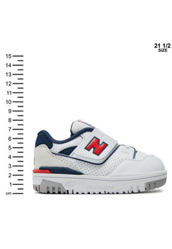 New Balance Sneakersy 550 V1 IHB550ED Biały. Kolor: biały. Materiał: skóra