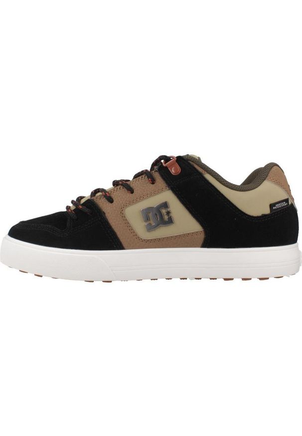 DC Shoes - Tenisówki Dc Model Pure Wnt Kolor Zielony. Kolor: zielony. Materiał: tkanina, skóra