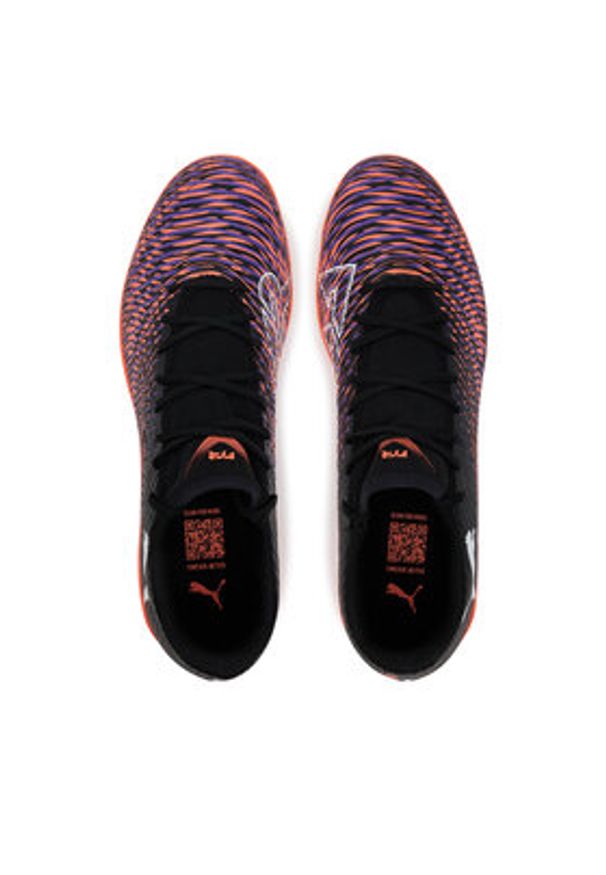 Puma Buty do piłki nożnej Future 8 Play It 108379 01 Czarny. Kolor: czarny. Materiał: skóra