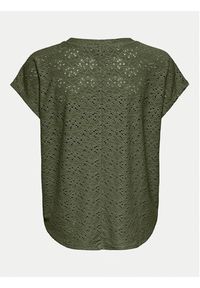 only - ONLY Bluzka Smilla 15231005 Zielony Regular Fit. Kolor: zielony. Materiał: syntetyk #6