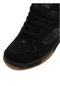 DC Shoes Sneakersy EO-DC COILER DC03011001 Czarny. Kolor: czarny. Materiał: nubuk, skóra #5