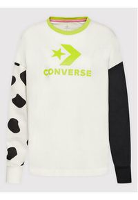 Converse Bluzka 10023077-A01 Biały Loose Fit. Kolor: biały. Materiał: bawełna #3