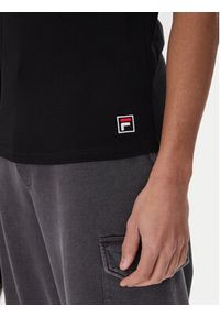 Fila Tank top Lirey FAM0919 Czarny Slim Fit. Kolor: czarny. Materiał: bawełna