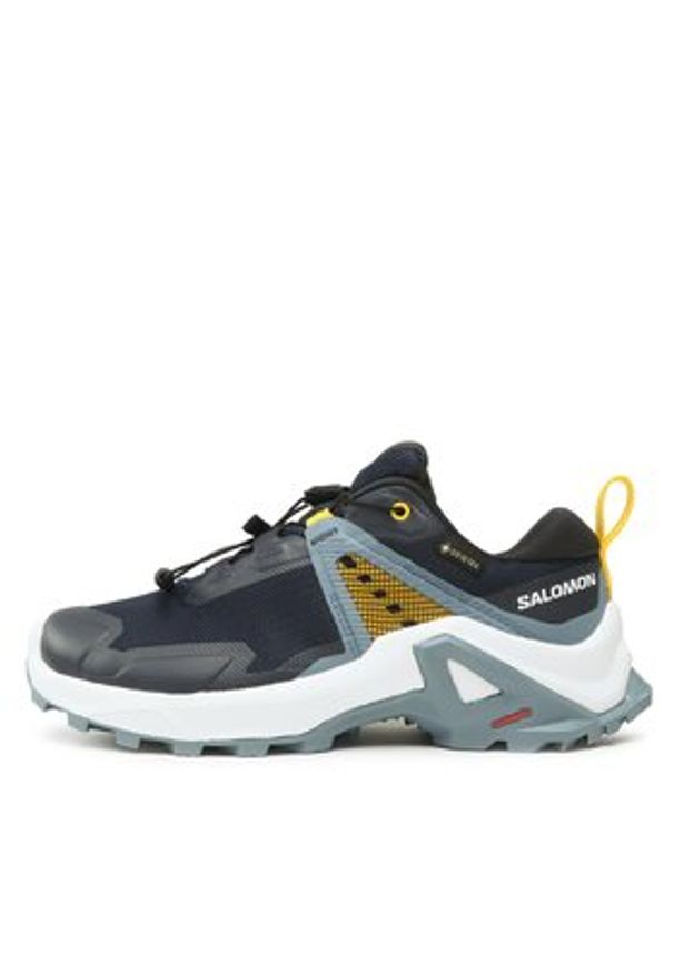salomon - Salomon Trekkingi X Raise GORE-TEX L47071300 Granatowy. Kolor: niebieski. Materiał: materiał. Technologia: Gore-Tex. Sport: turystyka piesza