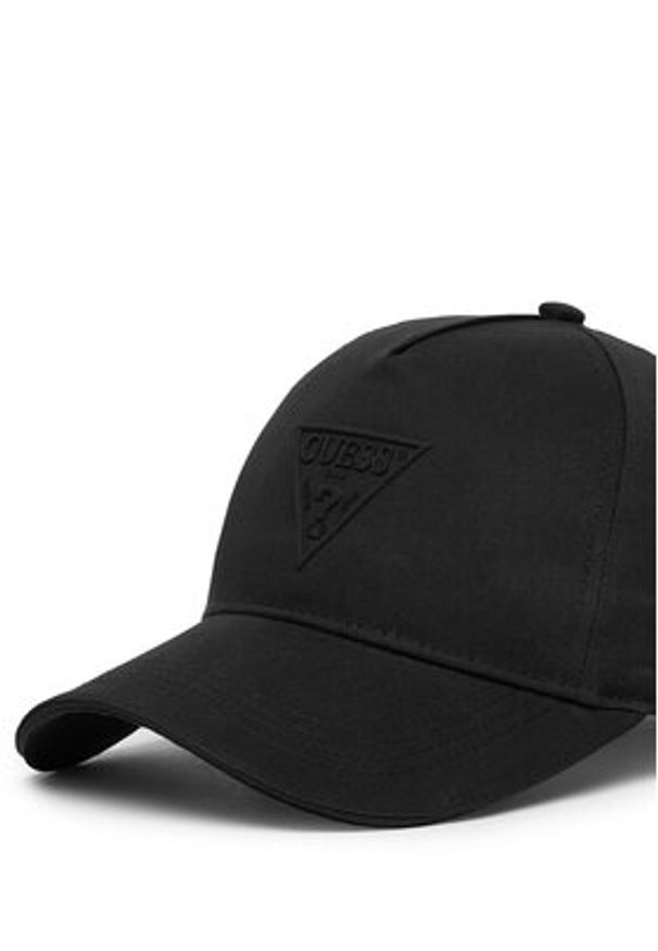 Guess Czapka z daszkiem V6GZ07 W2122 Czarny. Kolor: czarny. Materiał: bawełna