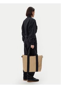 Rains Torba Tote Bag Mini W3 14160 Beżowy. Kolor: beżowy. Materiał: materiał