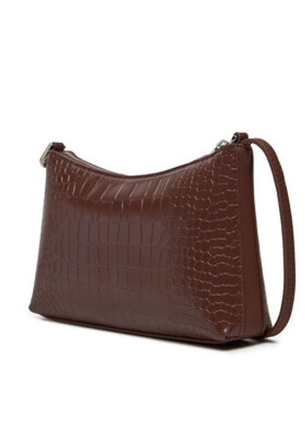 Calvin Klein Torebka Ck Must Conv K60K612695 Brązowy. Kolor: brązowy. Materiał: skórzane