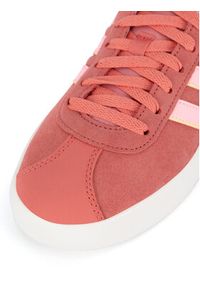 Adidas - adidas Sneakersy VL COURT 3.0 IF4477 Czerwony. Kolor: czerwony. Materiał: skóra, zamsz #4