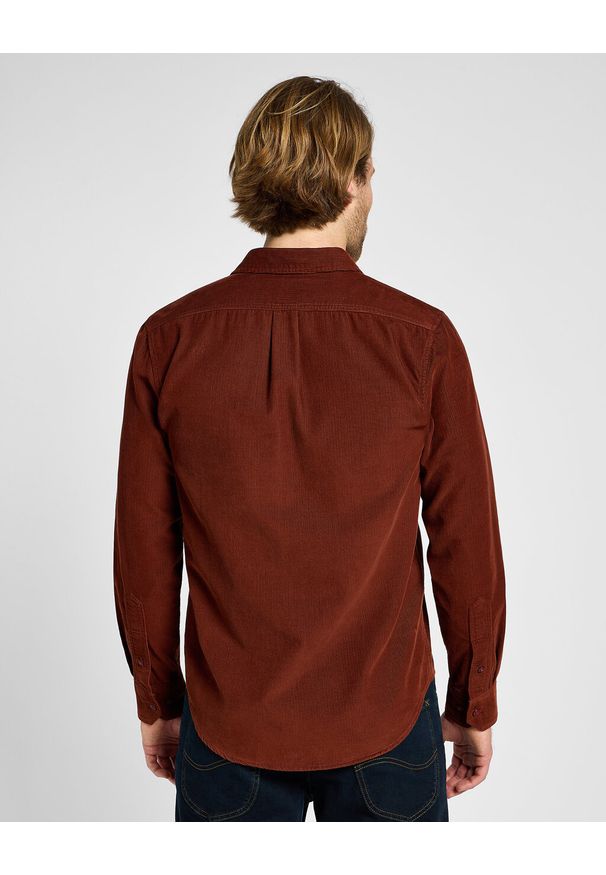 Lee - MESKA KOSZULA LEE SURE SHIRT DARK GLICIA 112355736 L66N008525