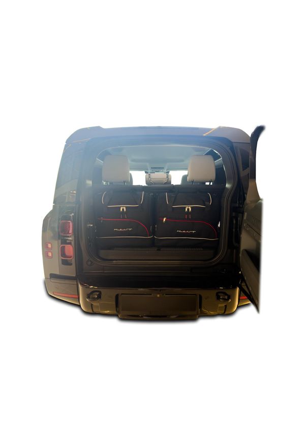 KJUST - Torby Do Bagażnika Land Rover Defender 90 Mhev 2019+ 2Szt Kjust. Kolor: czarny. Styl: sportowy