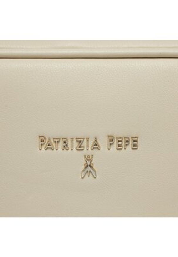 Patrizia Pepe Torebka 8B0071/E043-W338 Écru. Materiał: skórzane