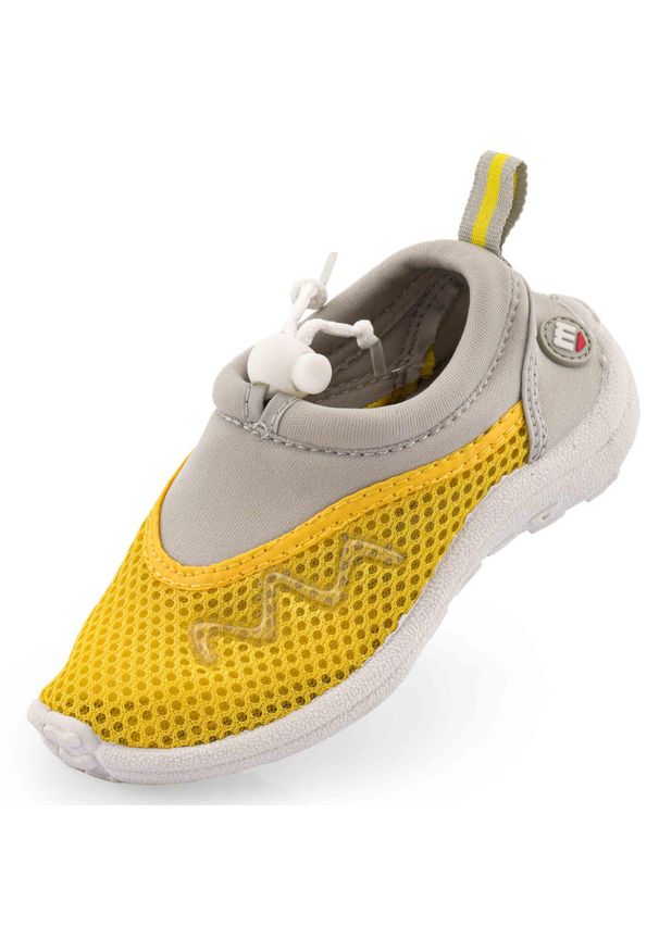 MARES - Buty wodne dla dzieci Merries Jr - Bezpieczeństwo i komfort w jaskrawym żółtym. Okazja: na plażę, na co dzień. Kolor: szary, żółty, wielokolorowy. Materiał: neopren