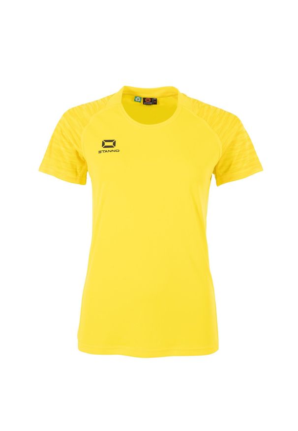 STANNO - Damski jersey Stanno Bolt. Kolor: żółty. Materiał: jersey. Sport: fitness