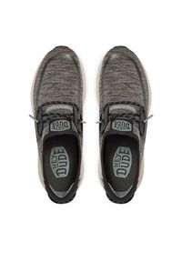 Hey dude - Hey Dude Półbuty Sirocco Dual Knit 40184-030 Szary. Kolor: szary. Materiał: materiał #5
