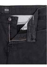 BOSS - Boss Spodnie materiałowe Delaware3-1-20+ 50435156 Czarny Slim Fit. Kolor: czarny. Materiał: bawełna #6