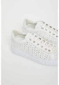 Sneakersy damskie skórzane CESARE CASADEI. Materiał: skóra #4