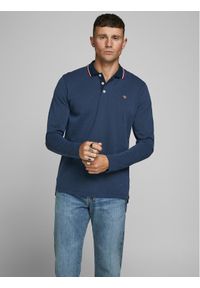 Jack & Jones - Polo Jack&Jones. Typ kołnierza: polo. Kolor: niebieski #1