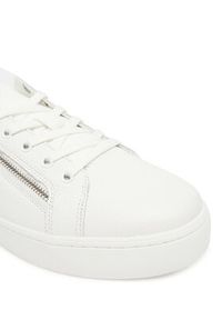 Calvin Klein Jeans Sneakersy Classic Cupsole Zip Low In YM0YM01318 Biały. Kolor: biały. Materiał: skóra #6