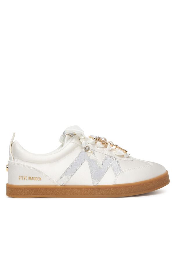 Sneakersy Steve Madden. Kolor: kremowy