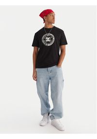 DC Shoes T-Shirt Corpo ADYZT05396 Czarny Regular Fit. Kolor: czarny. Materiał: bawełna #4
