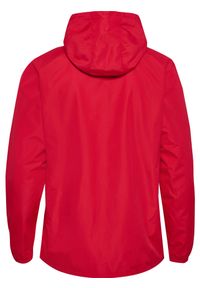 Kurtka sportowa z kapturem Hummel Essential AW Jacket. Typ kołnierza: kaptur. Kolor: czerwony, różowy, wielokolorowy. Styl: sportowy