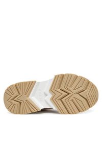 Guess Sneakersy FLJCAR ELE12 Beżowy. Kolor: beżowy. Materiał: skóra #3