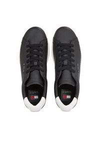 Tommy Jeans Sneakersy Tjm Leather Low Cupsole EM0EM01374 Czarny. Kolor: czarny #4