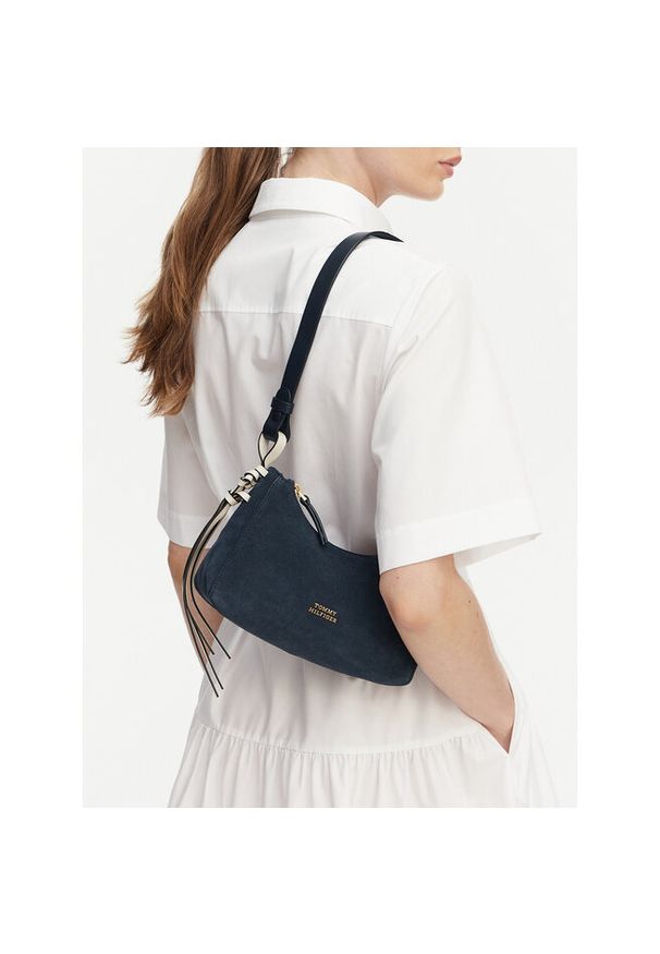 TOMMY HILFIGER - Torebka Tommy Hilfiger. Kolor: brązowy