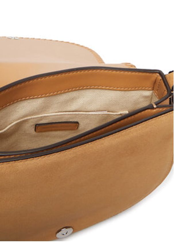 MICHAEL Michael Kors Torebka Josie 30S6SQ5M6O Brązowy. Kolor: brązowy. Materiał: zamszowe, skórzane