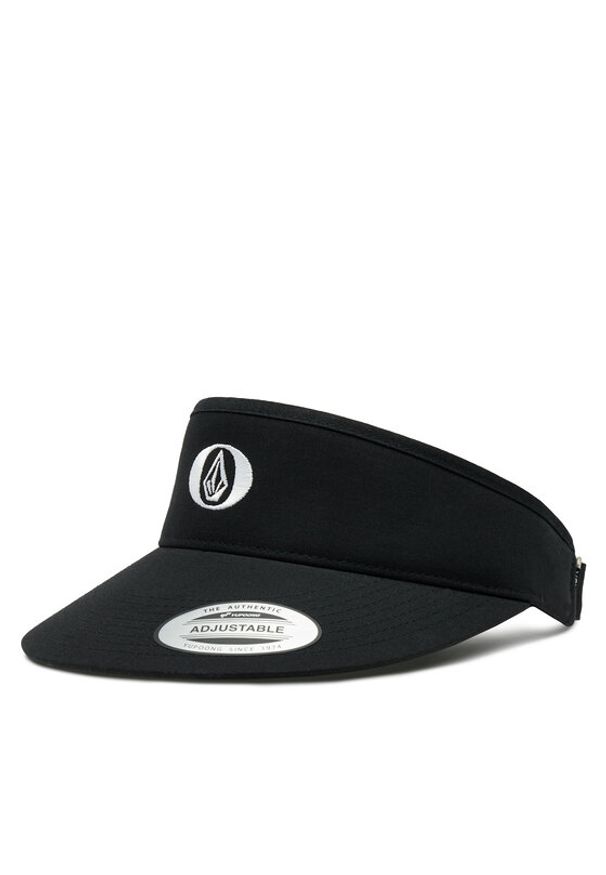 Volcom Daszek Stone O Visor D5512316 Czarny. Kolor: czarny. Materiał: materiał, bawełna