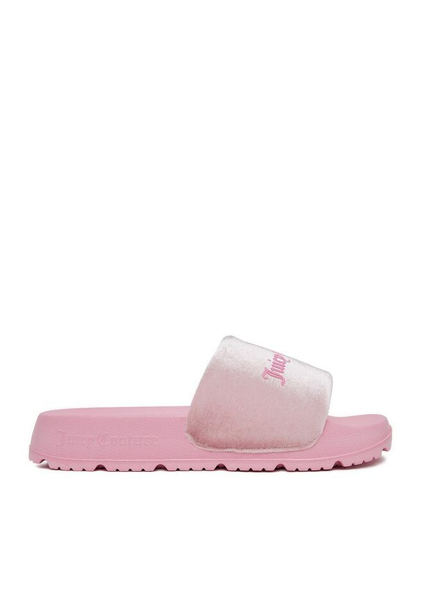 Klapki Juicy Couture. Kolor: różowy