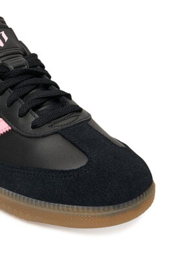 Adidas - adidas Buty do piłki nożnej Samba Messi Boots JP7845 Czarny. Kolor: czarny. Materiał: skóra