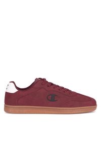 Champion Sneakersy PRESTIGE MS S22332-RS510 Bordowy. Kolor: czerwony. Materiał: syntetyk