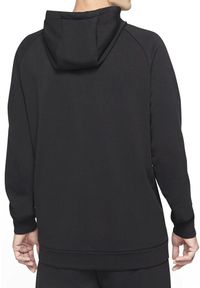 Bluza sportowa męska Nike Drifit. Typ kołnierza: kaptur. Kolor: czarny. Sport: piłka nożna