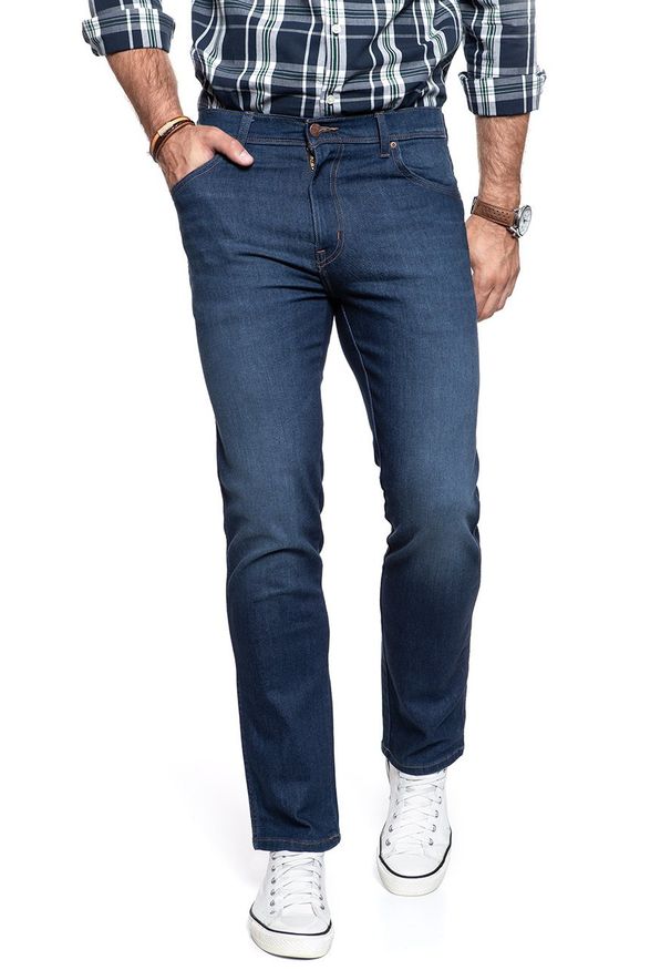 Wrangler - WRANGLER SPODNIE MĘSKIE TEXAS COMFORT ZONE W121Q440P 112126180. Stan: podwyższony