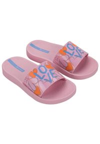 Klapki dziecięce Ipanema Urban VI Slide Kids. Kolor: różowy