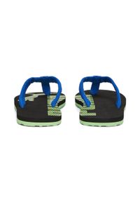 Japonki dla dzieci Puma Epic Flip V2. Kolor: wielokolorowy, niebieski, zielony. Materiał: materiał, syntetyk. Sezon: lato
