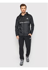 Adidas - adidas Kurtka do biegania Own The Run H58592 Czarny Regular Fit. Kolor: czarny. Materiał: syntetyk. Sport: bieganie #5