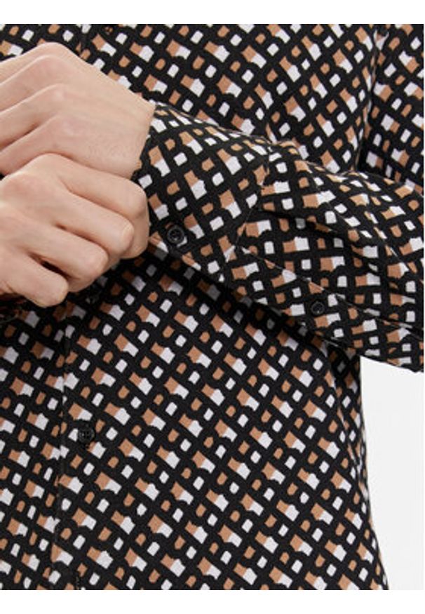 BOSS - Boss Koszula C-Hal-Kent-C1-223 50508833 Beżowy Slim Fit. Typ kołnierza: kołnierzyk klasyczny. Kolor: beżowy. Materiał: bawełna