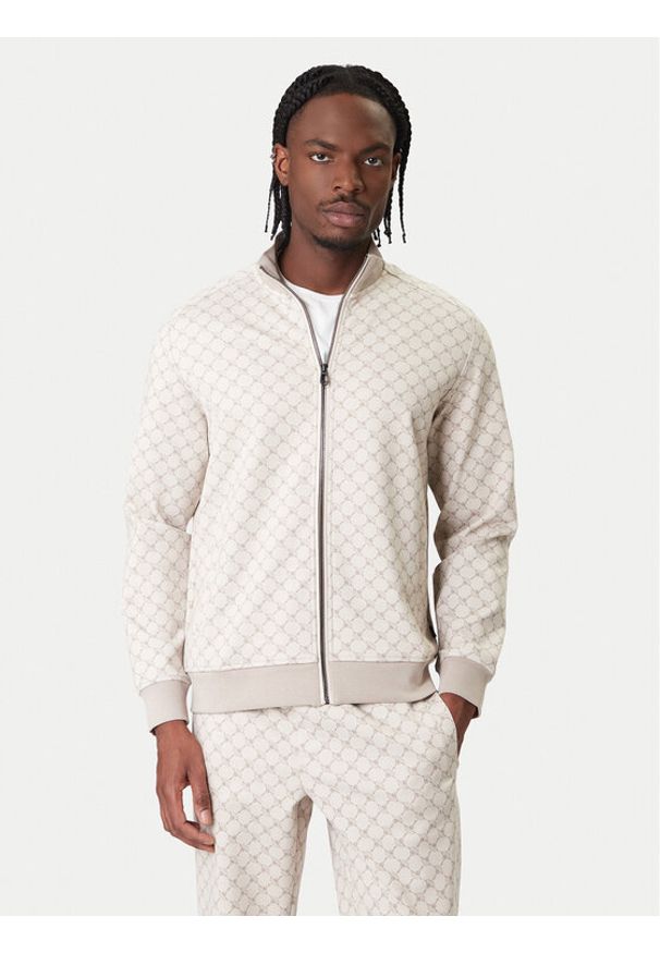 JOOP! Bluza Wendeu 30100506 Beżowy Regular Fit. Kolor: beżowy. Materiał: syntetyk